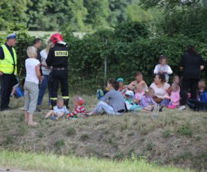 Autobus z dziecmi wjechał w ciężarówkę