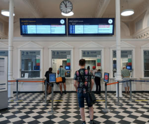 Dworzec kolejowy w Białymstoku po modernizacji