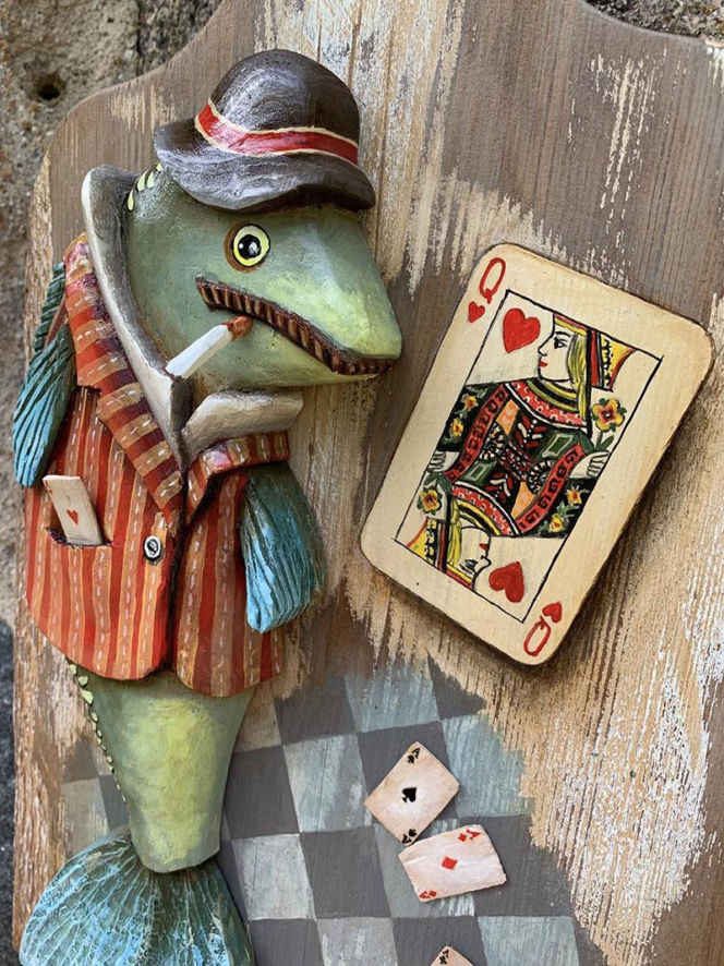 Drewniane dzieła Agnieszki - Cztery Kąty a Piec Piąty