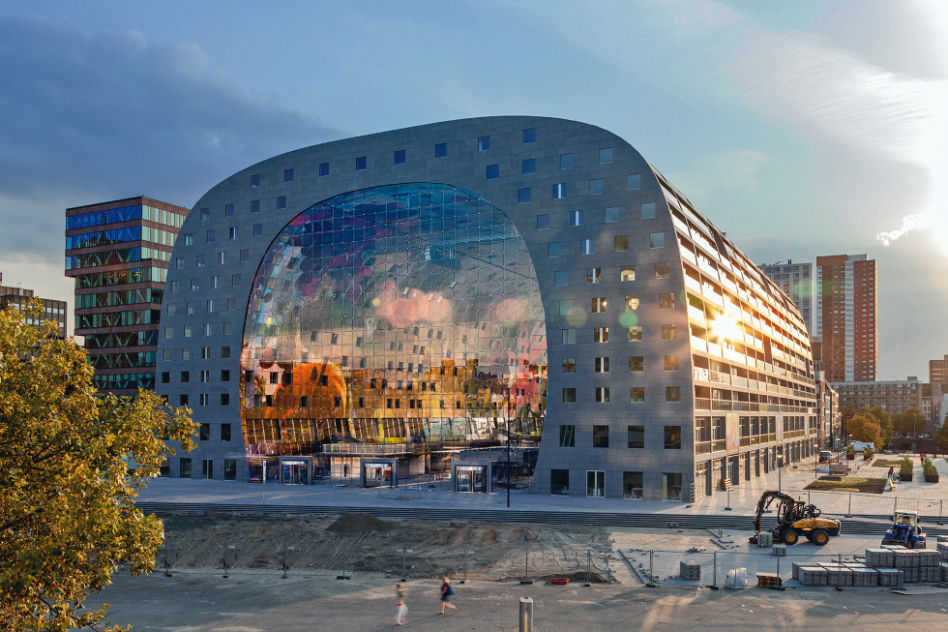 Hala targowa w Rotterdamie