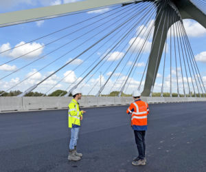 Piramidebrug w Gandawie