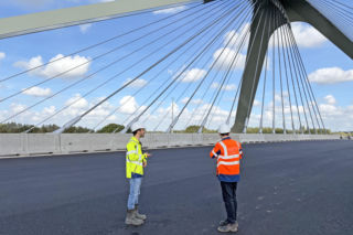 Piramidebrug w Gandawie