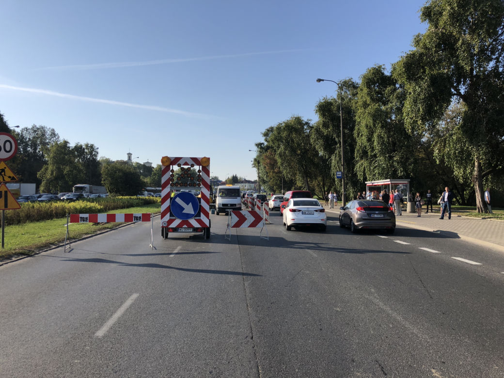 Korki w Dolinie Służewieckiej