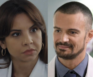 M jak miłość, odcinek 1919. Aleksander Sowiński (Mikołaj Krawczyk), Aneta (Ilona Janyst)