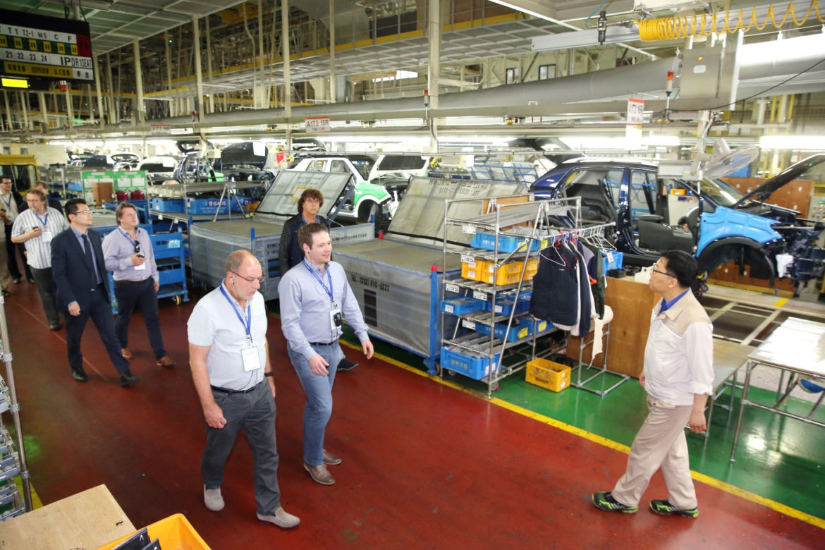 Fabryka samochodów SsangYong w Pyeongtaek