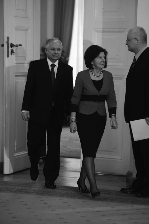 Maria Kaczyńska, Lech Kaczyński