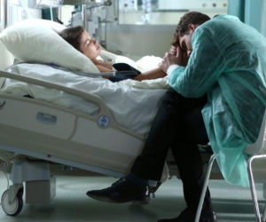 M jak miłość odc. 1125. Kasia (Agnieszka Sienkiewicz), Marcin (Mikołaj Roznerski)