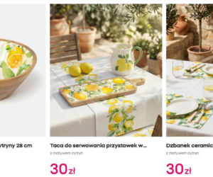 Ta cytrynowa zastawa z Pepco oczaruje każdego. Sprawi, że poczujesz się jak na Wybrzeżu Amalfi!