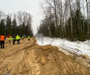 Budują mur na granicy polsko-białoruskiej