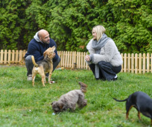 Akop Szostak, Michalina Zagórska i psy