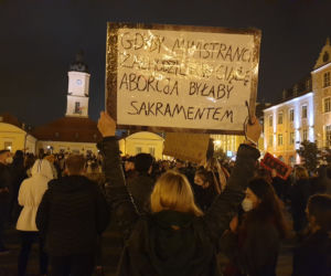 ''Czarny Marsz'' w Białymstoku