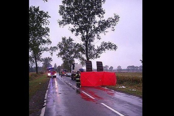 Wypadek w miejscowości Wylewa