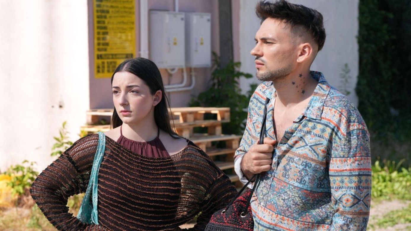 Barwy szczęścia odc. 3273.. Luiza (Julia Zielińska), Aro (Martin Bogdan)