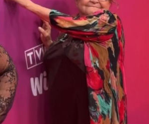 Grażyna Zielińska szaleje na ściance