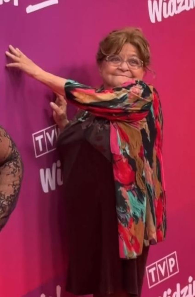 Grażyna Zielińska szaleje na ściance