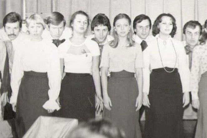 Aktorzy Klanu 40 lat temu. Absolwenci PWST w 1978 roku