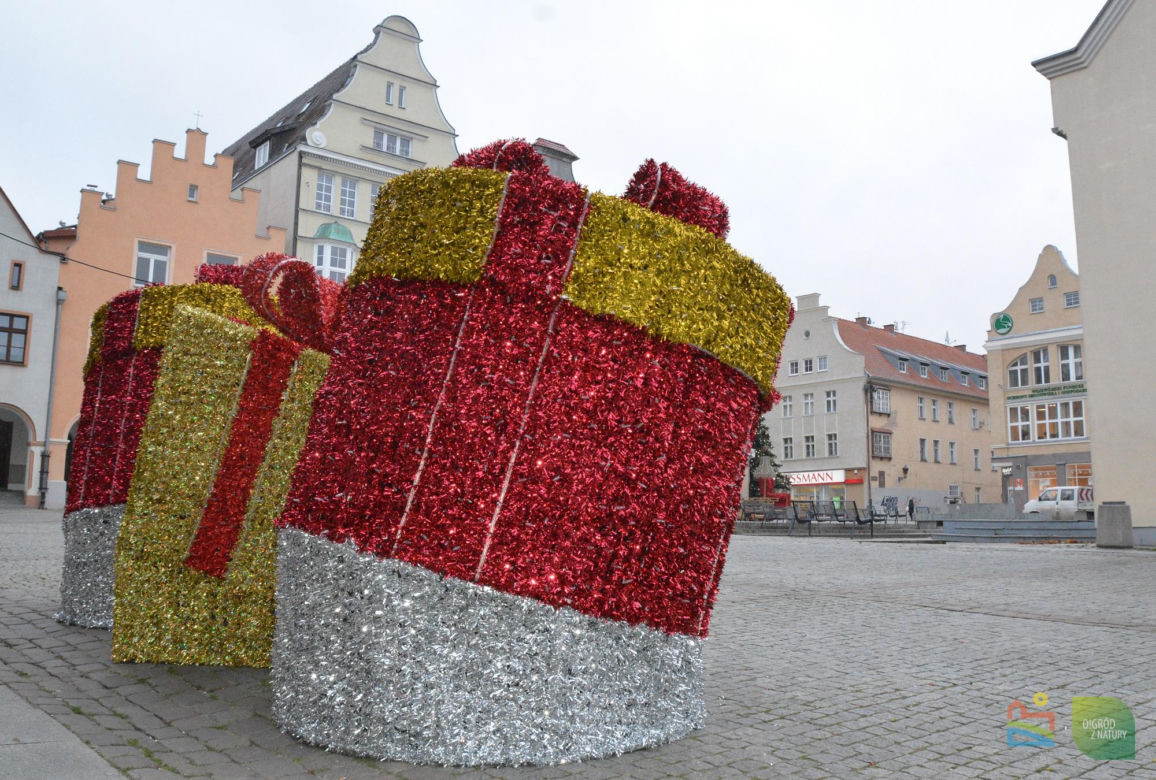 Świąteczne ozdoby w Olsztynie