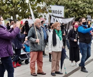 Strajk Kobiet we Wrocławiu. Protest przeciw zakazowi aborcji