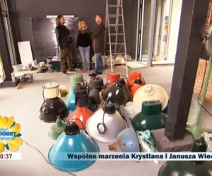 Dzień dobry TVN. Krystian Wieczorek i jego ojciec Janusz w sklepie w Łodzi