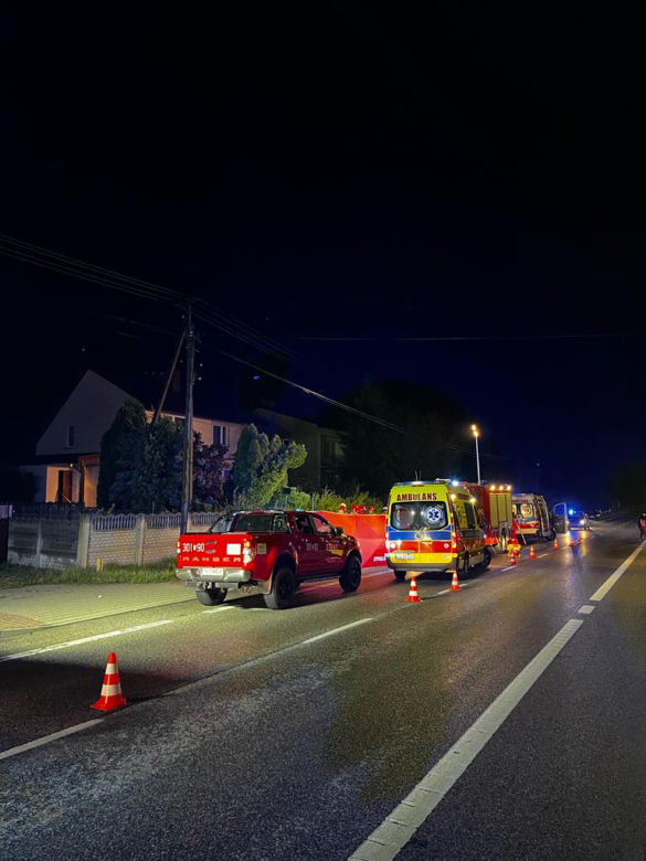 Wypadek w Bielinach. Nie żyje trzech mężczyzn