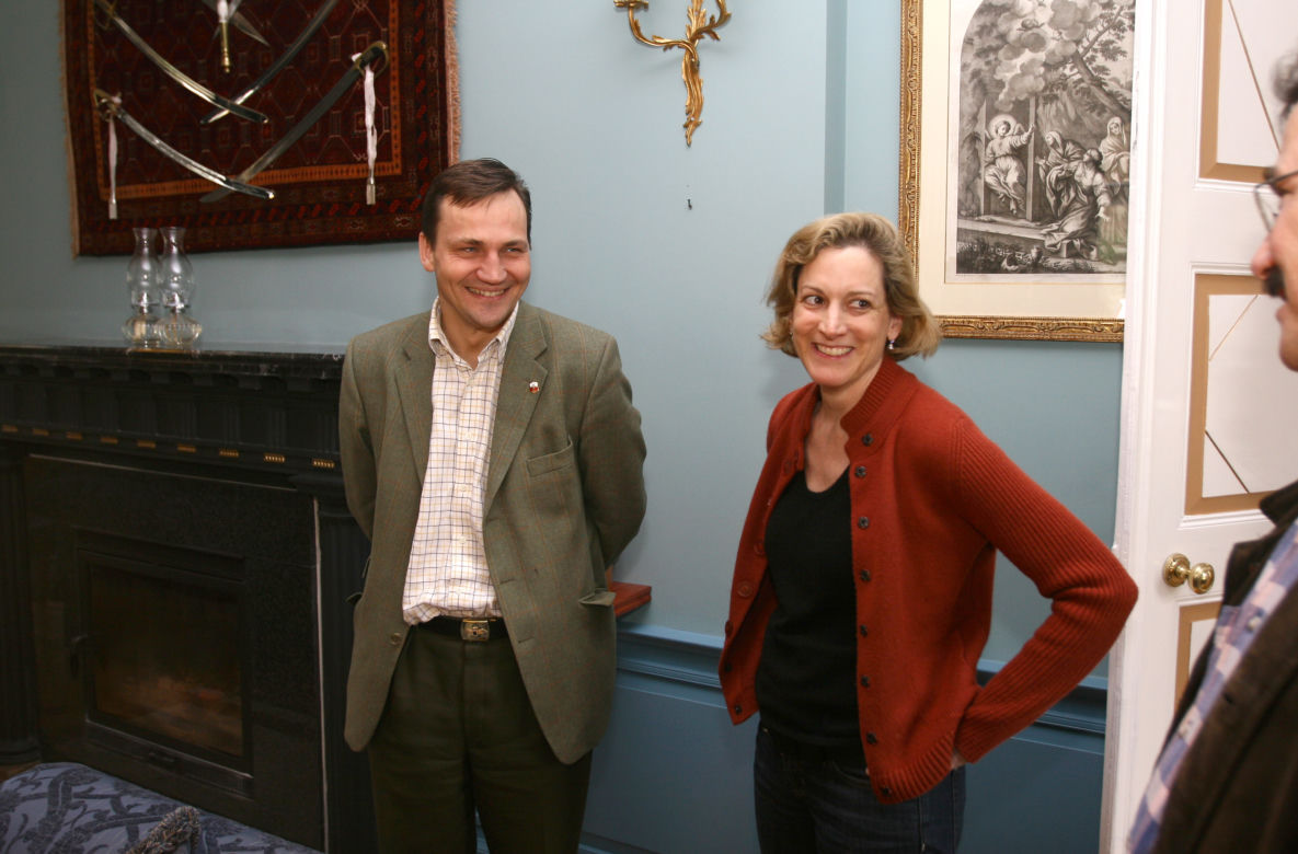 Radosław Sikorski, Anne Applebaum