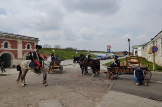 W Zamościu kręcono sceny do Szatana z siódmej klasy. Były wybuchy, walka i widowiskowe przejazdy koni