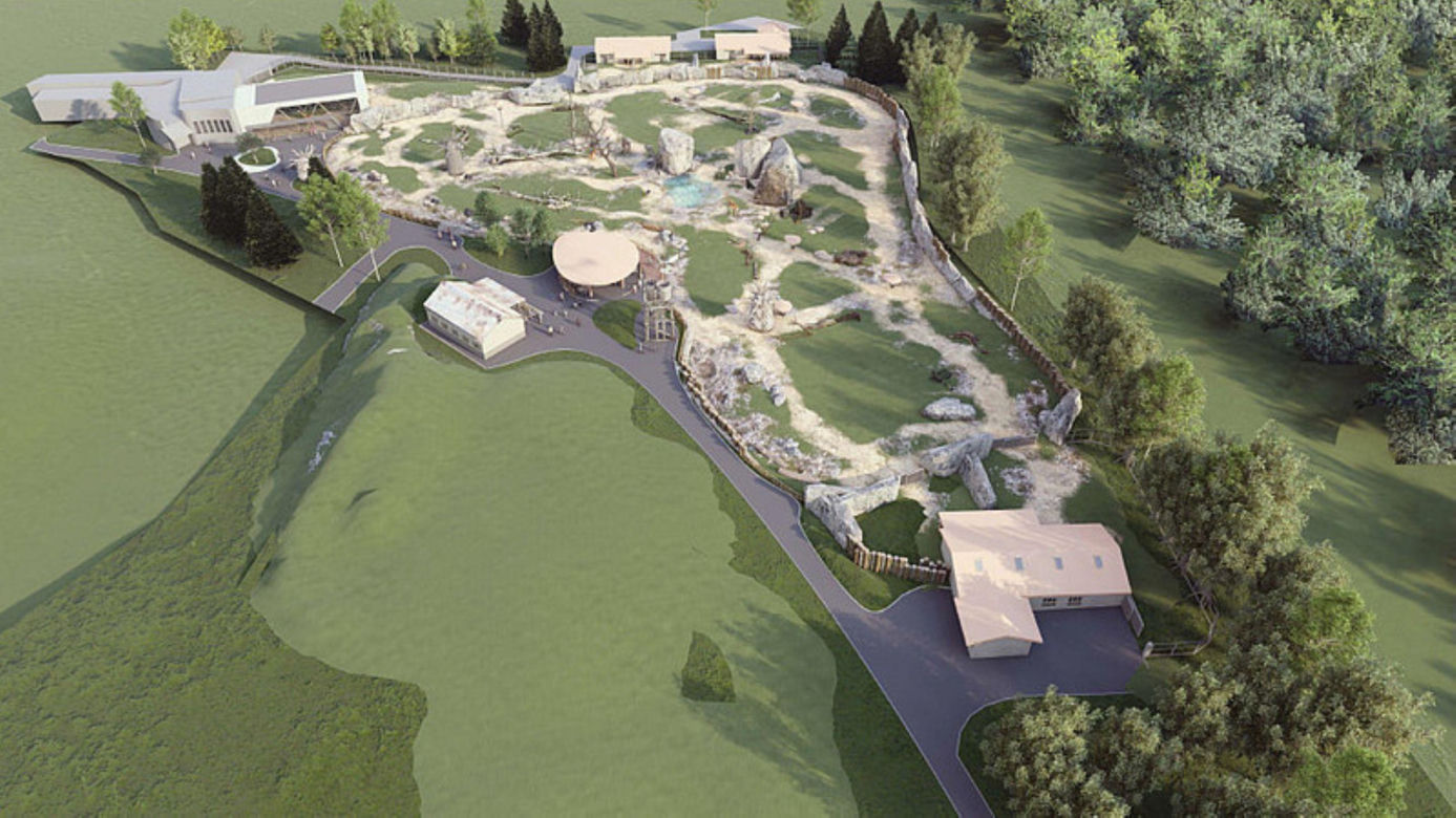 Nowy wybieg afrykański w Warszawskim ZOO - koncepcja architektoniczna