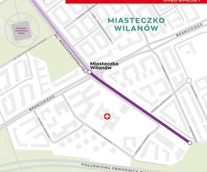 Tramwaj do Wilanowa pojedzie dalej