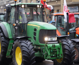 Strajk rolników w Bydgoszczy [ZDJĘIA]