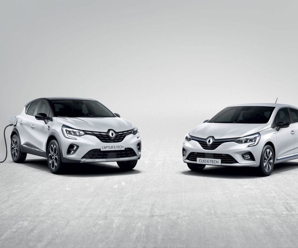 Renault Clio E-Tech Hybrid i Renault Captur E-Tech Plug-in Hybrid