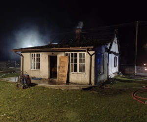 Wola Bystrzycka: Makabryczna śmierć w płomieniach. 87-latek ofiarą pożaru
