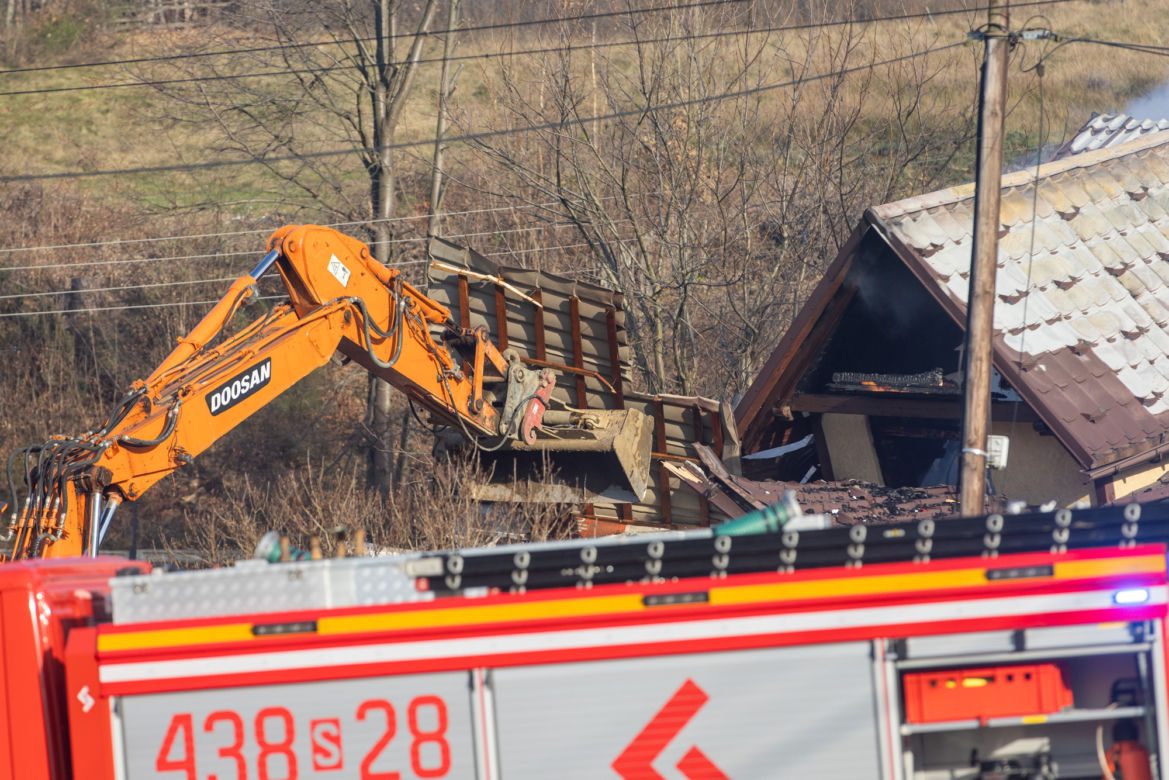 Tragedia w Ustroniu! Wybuch gazu rozsadził dom jednorodzinny