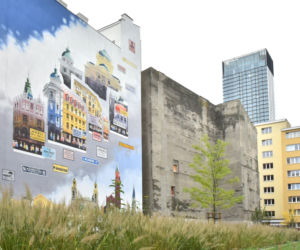 Nowy mural w Śródmieściu