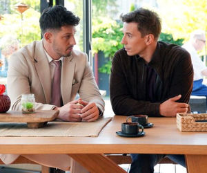 Barwy szczęścia odc. 3268. Tomasz Kępski (Jakub Sokołowski), Justin (Jasper Sołtysiewicz)