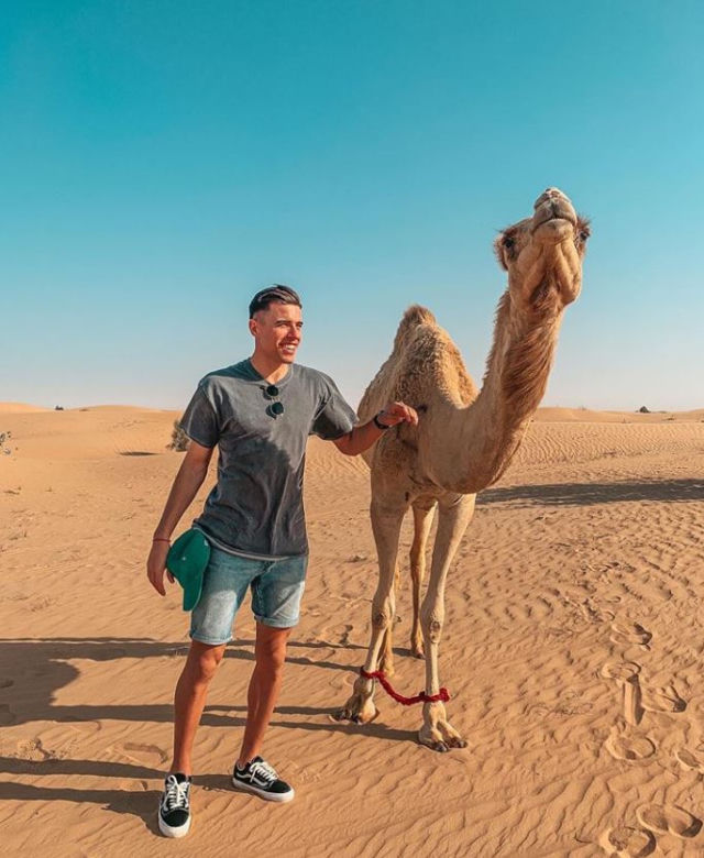 Jan Bednarek na safari