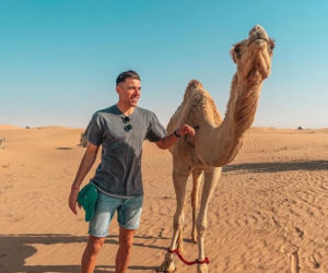 Jan Bednarek na safari