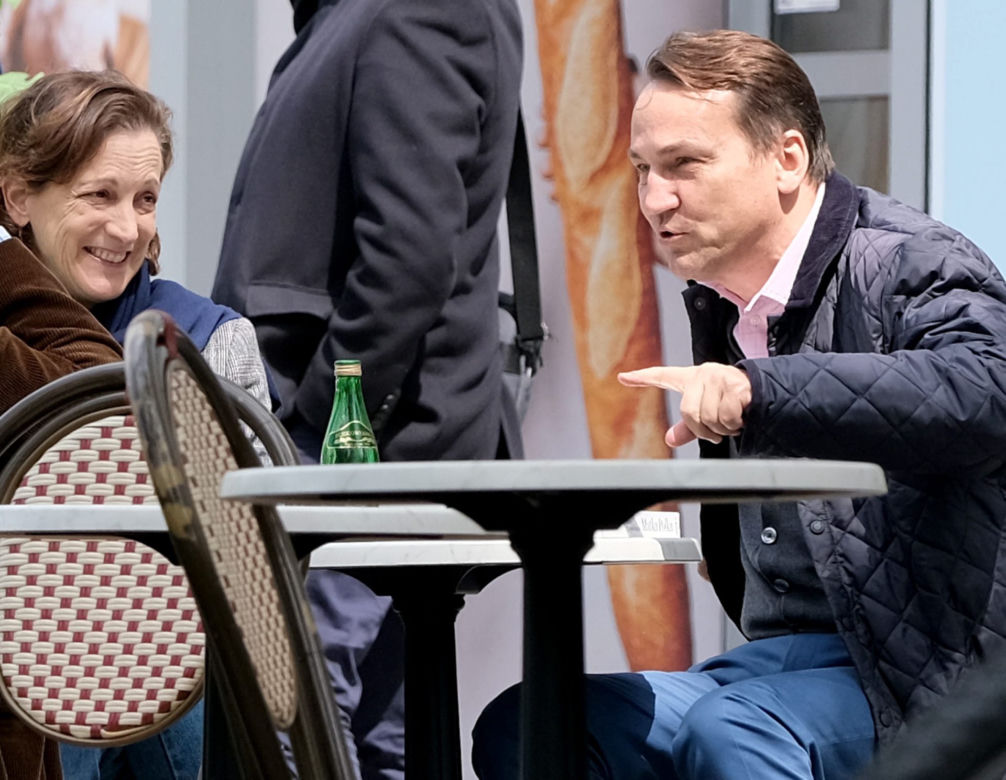Radosław Sikorski z żoną Anną Applebaum