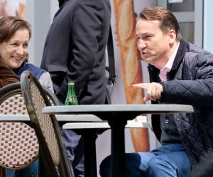 Radosław Sikorski z żoną Anną Applebaum