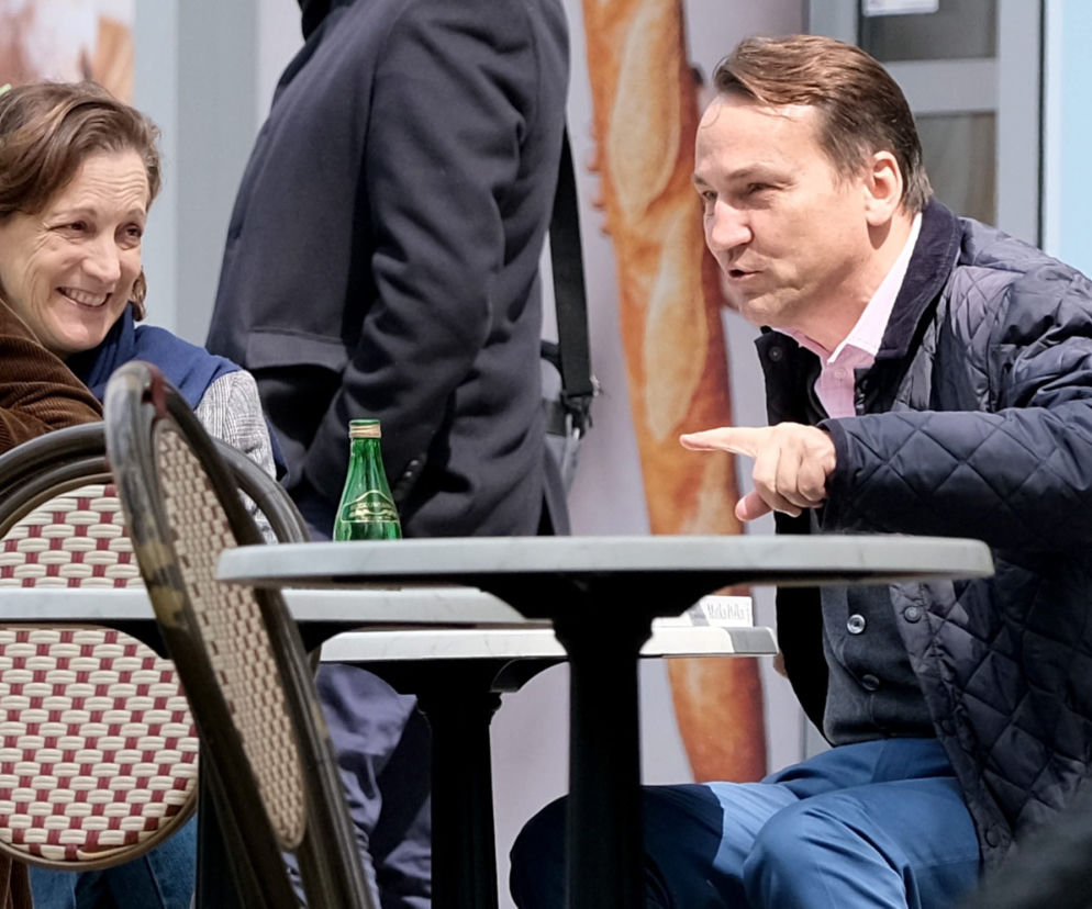 Radosław Sikorski z żoną Anną Applebaum