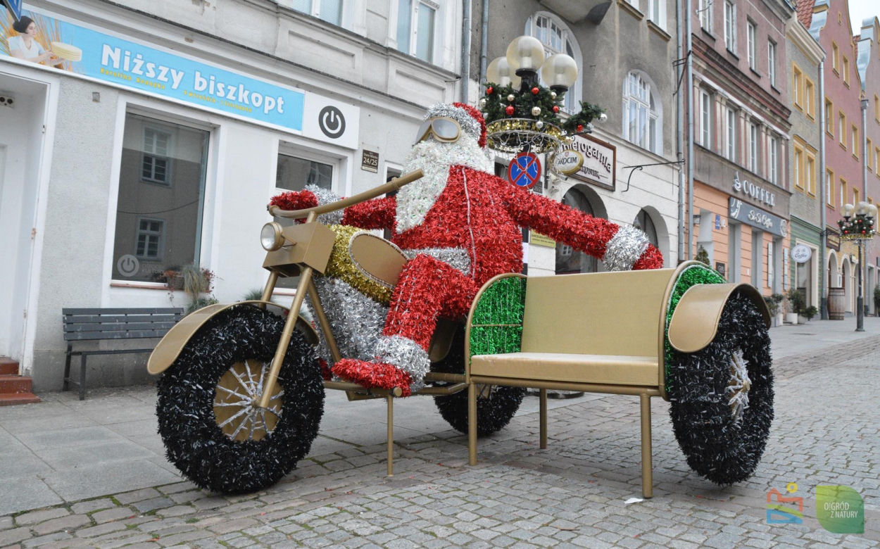 Świąteczne ozdoby w Olsztynie