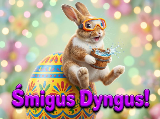 Kartki na Lany Poniedziałek