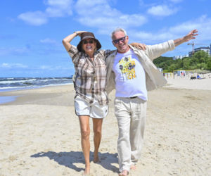 Monika i Robert Janowscy szaleli w Międzyzdrojach. Ależ oni się kochają!