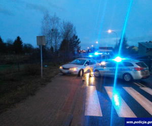 Policyjny pościg. Pijany kierowca uciekał przed funkcjonariuszami