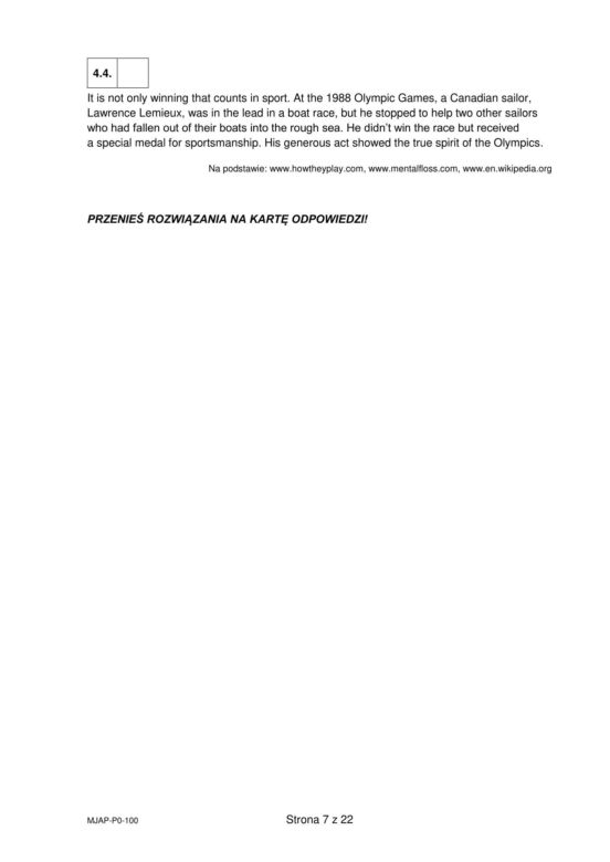 Matura próbna 2026: j. angielski arkusz CKE [6.03.2026]
