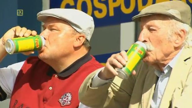 RANCZO 7 sezon. Stach Japycz (Franciszek Pieczka), Hadziuk (Bogdan Kalus)