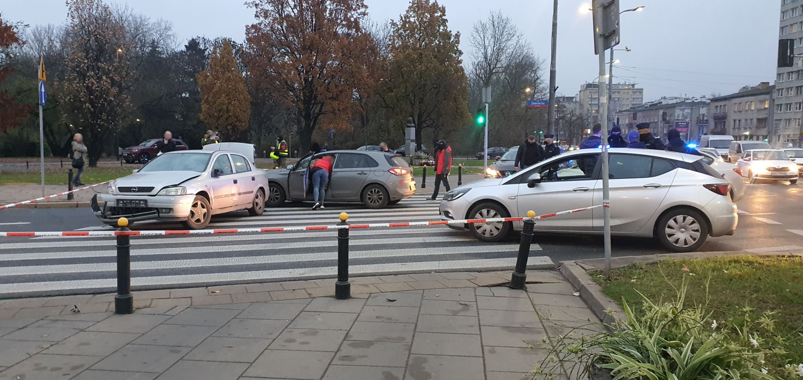 Strzelanina na rondzie Waszyngtona w Warszawie