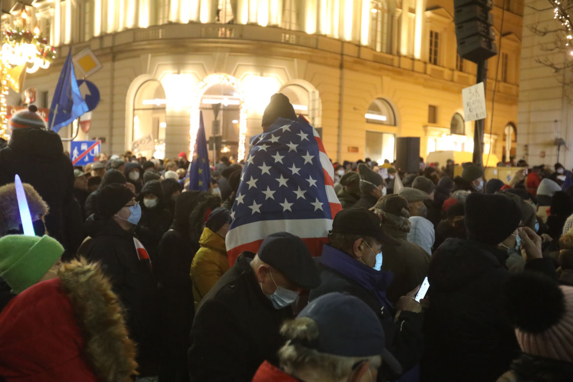 Lex TVN. Protesty 19 grudnia