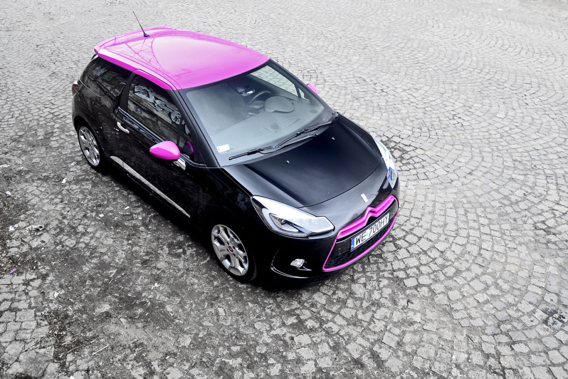 Citroen DS3 Dark Pink 1.6 THP