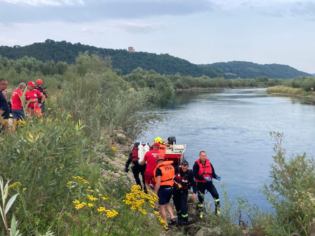 Mężczyzna wszedł do Dunajca i już nie wypłynął. Tragiczny finał poszukiwań