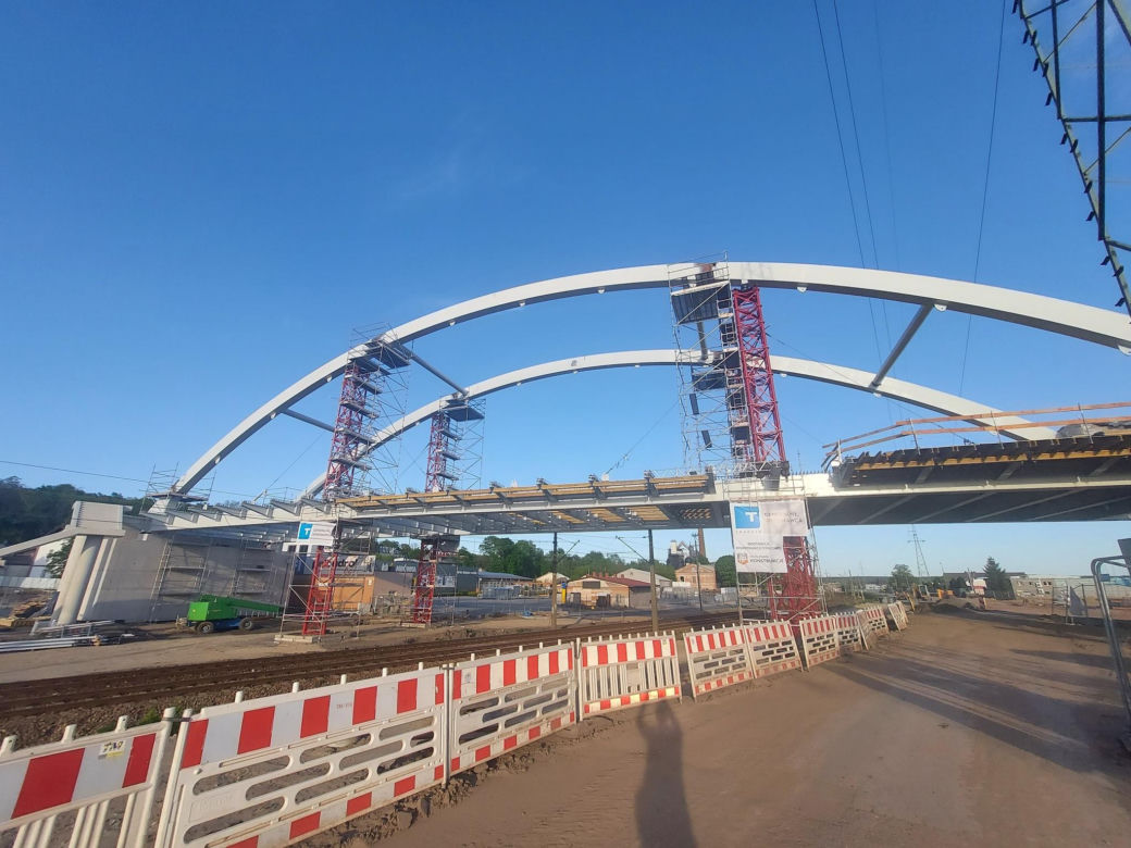 Budowa wiaduktu Starachowice Zachodnie [NAJNOWSZE ZDJĘCIA]